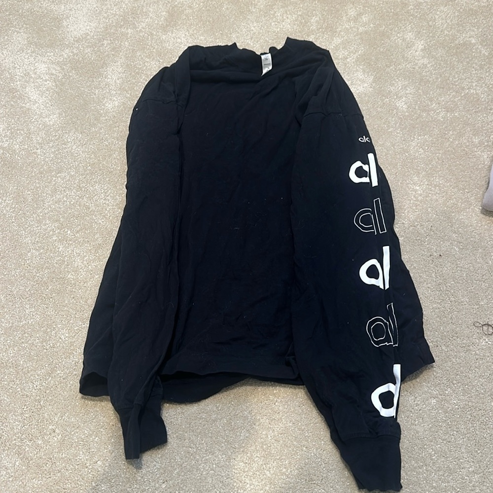 ALO long sleeve logo t shirt